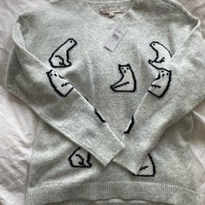 LOFT Polar Bear Sweater